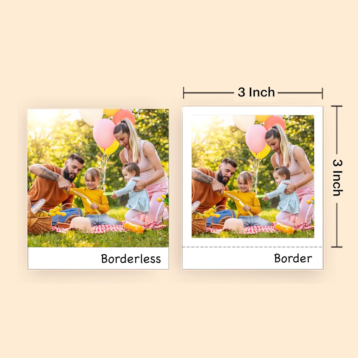 KODAK Mini 3 Retro 4PASS Portable Photo Printer (3x3 inches) + 8 Sheets, Yellow