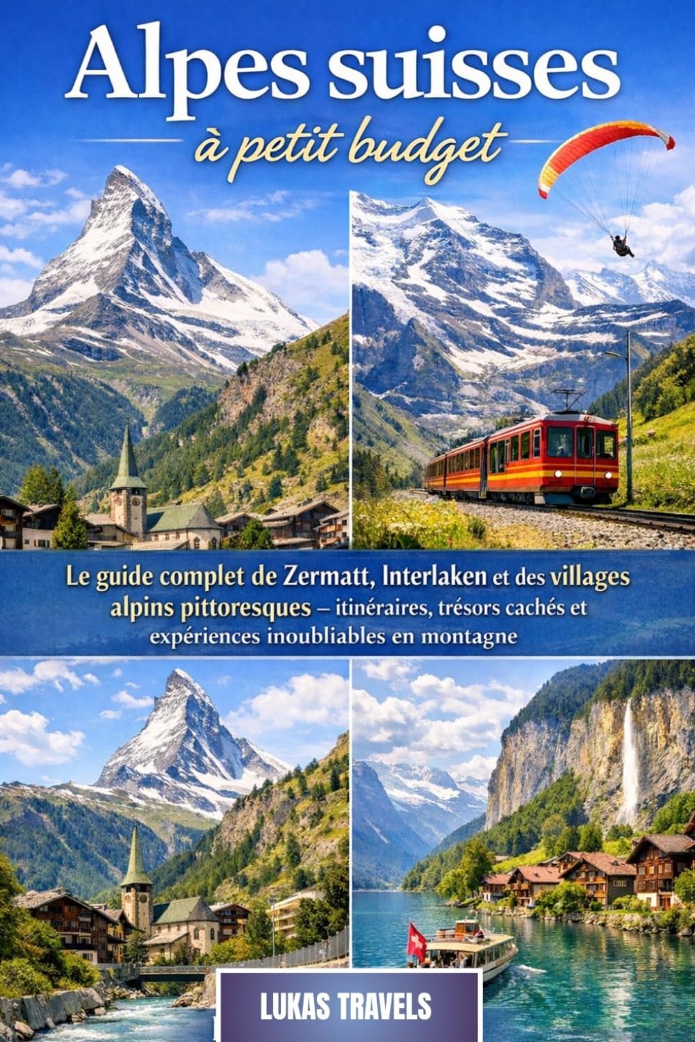 Alpes suisses à petit budget: Le guide complet de Zermatt, Interlaken et des villages alpins pittoresques — itinéraires, trésors cachés et expériences inoubliables en montagne