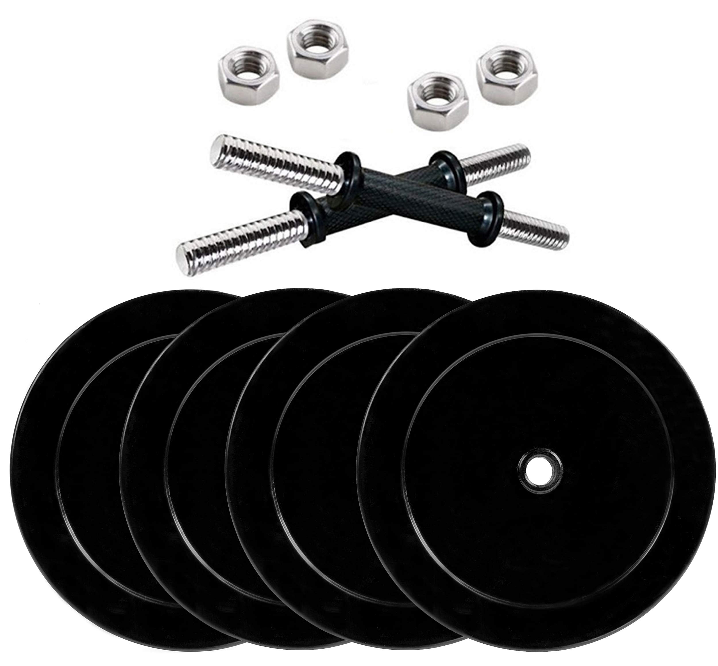 SIMRAN SPORTS 20 Kg Adjustable Rubber Dumbbells Weight Plates With Dumbbells Rods, 20kg(5kgx4) Dumbbell Set For Men & Women Home Gym Equipments (B0DBPWZ9RZ) Amazon Price History, Amazon Price Tracker