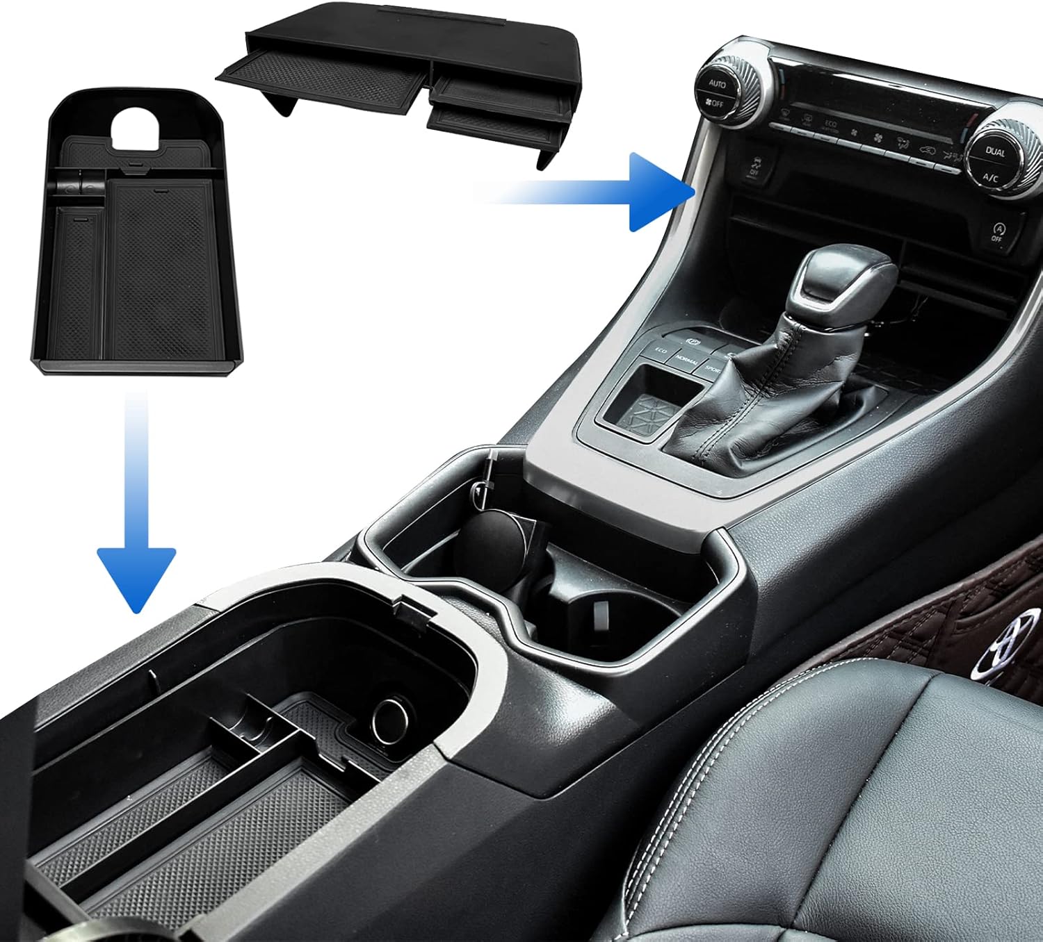 2023 toyota rav4 Center Console Organizer Compatible for