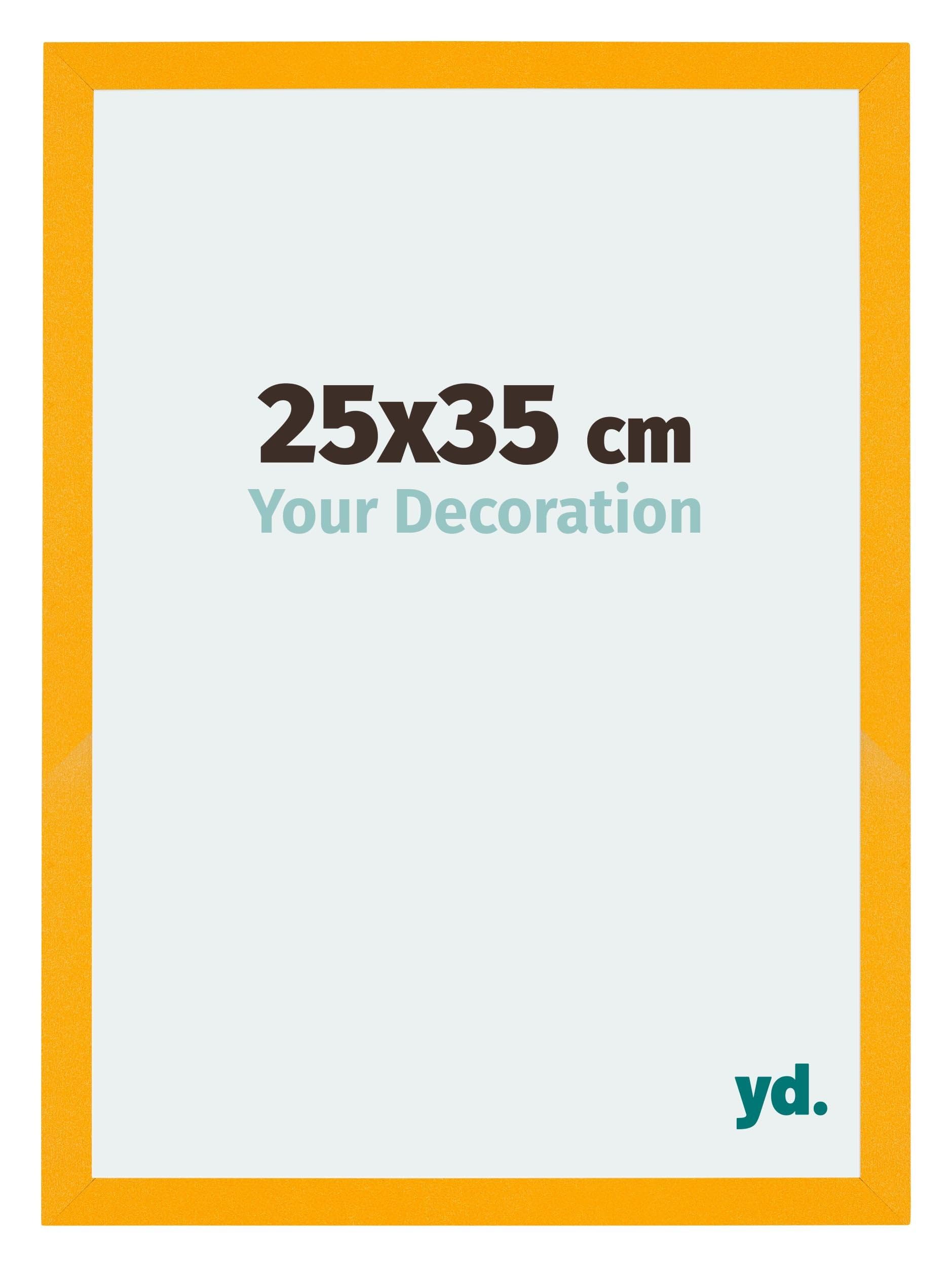 Your Decoration - Picture Frame 25x35 cm - Yellow - Decorative Wall Frame in MDF with Antireflection - Frame 25x35 - Mura — image 1