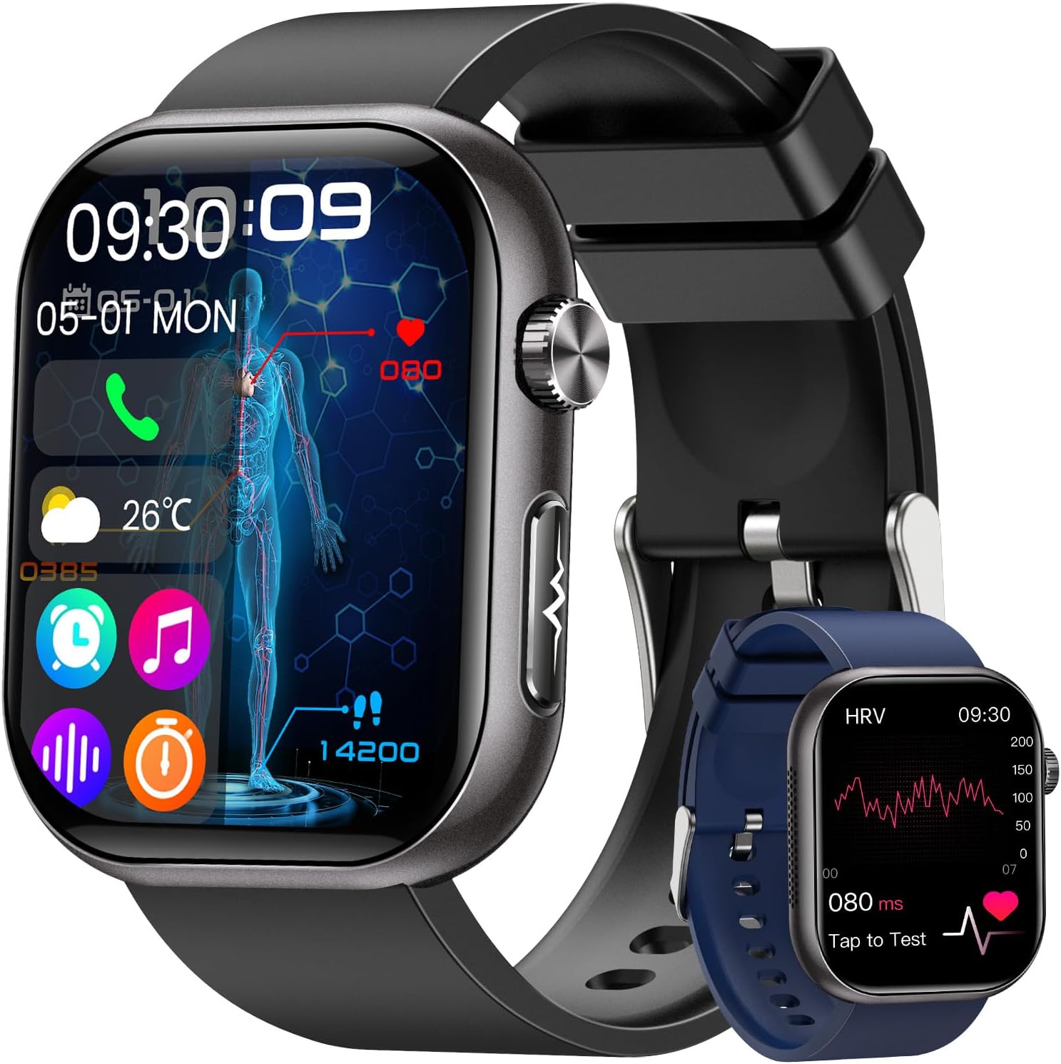 Smart Watches for Men,1.96″AMOLED...