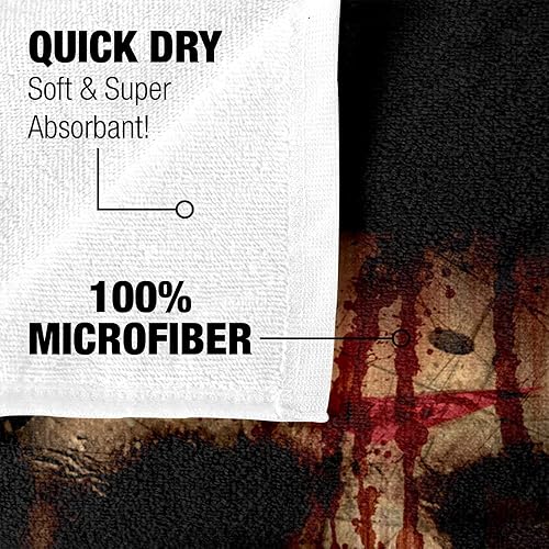 Miniatura 4 de LOGOVISION Friday The 13Th - Toalla de playa con póster de Remake de 30 x 60 pulgadas