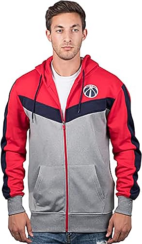 Miniatura 32 de Ultra Game Men's NBA Official Full Zip Hoodie Sweatshirt