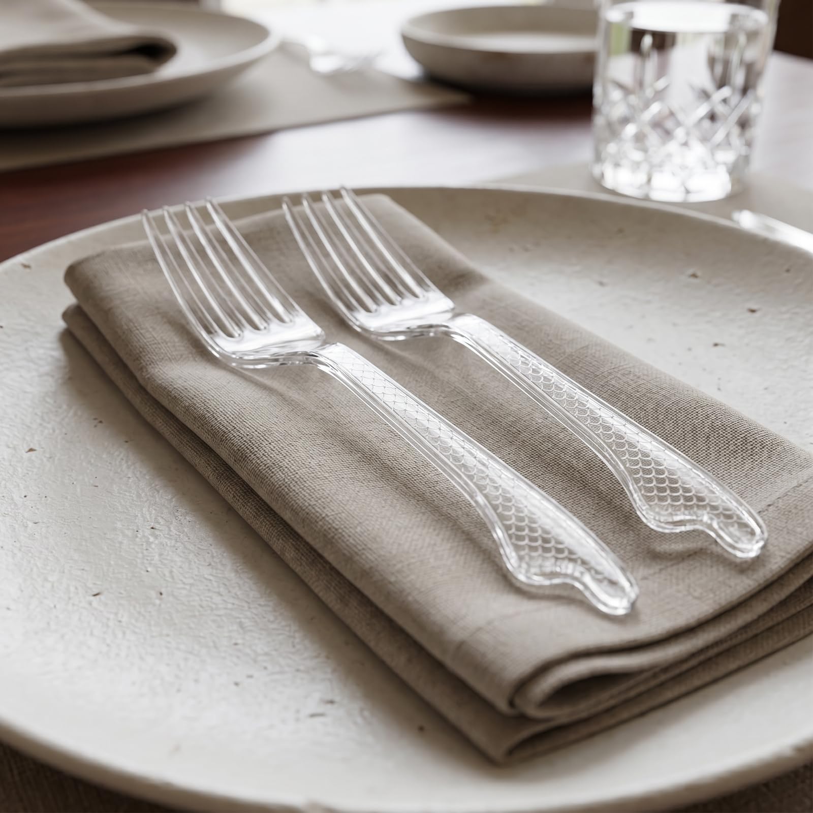 500 Count Heavy Duty Plastic Forks Disposable — Amazon image 7