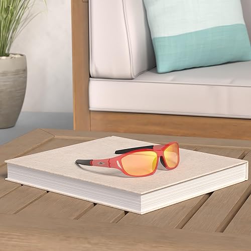 Miniatura 2 de X LOOP Gafas de sol deportivas polarizadas para hombre, UV400, béisbol, correr, ciclismo, golf