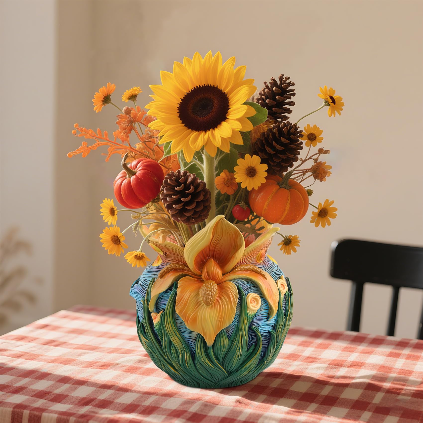 Vaso per piante Notte stellata, 17,3 cm | Fioriera decorativa per piante da interno con foro di drenaggio, divertente fioriera messicana