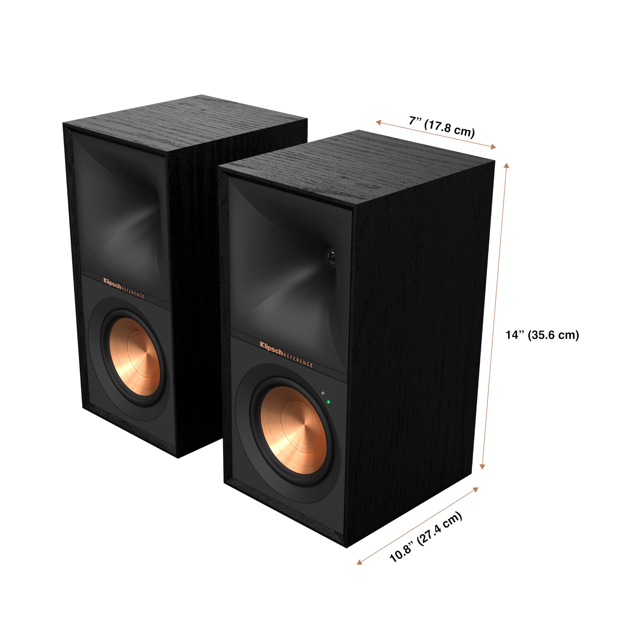 Caixas amplificadas Klipsch R-50PM Potência 240w Pico Bivolt