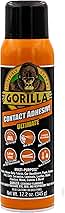 Gorilla Contact Adhesive Ultimate, 12.2oz Web Spray Adhesive, White, (Pack of 1)