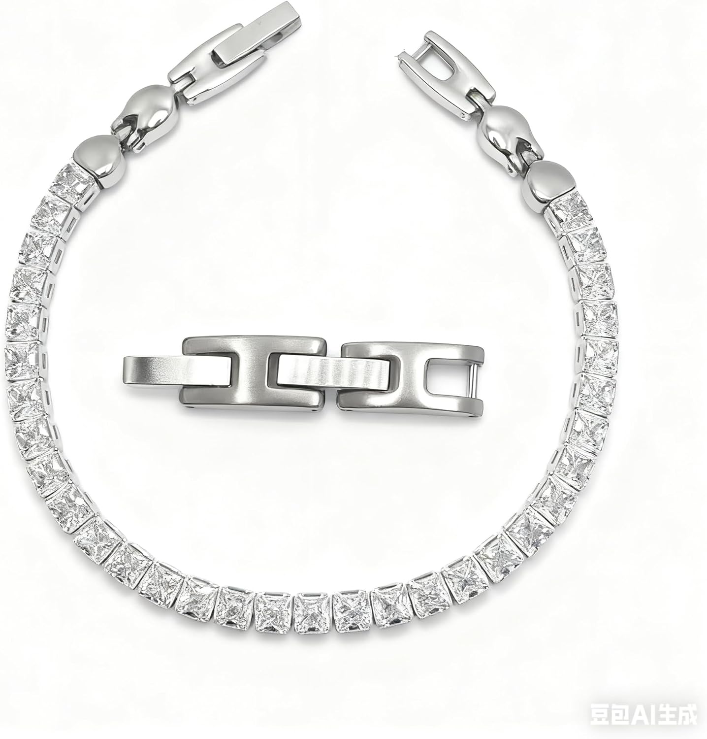 38 Elegant Zircon Magnetic Bracelet for Women Functions with Christmas gift