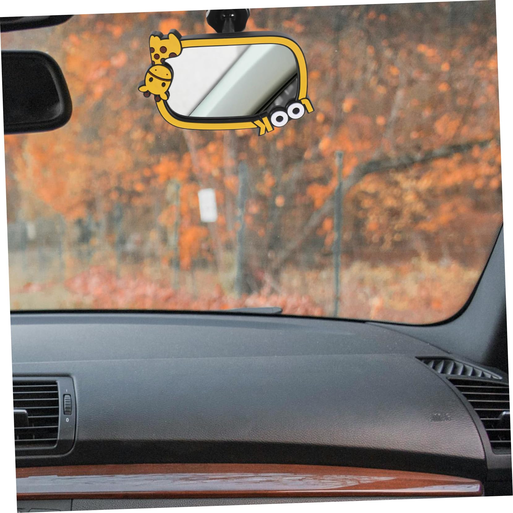 IMIKEYA 4 Pièces Rétroviseurs intérieurs et extérieurs miroir bébé enfant miroir à clipser pour vue arrière de voiture rétroviseur de voiture rétroviseur bébé caoutchouc