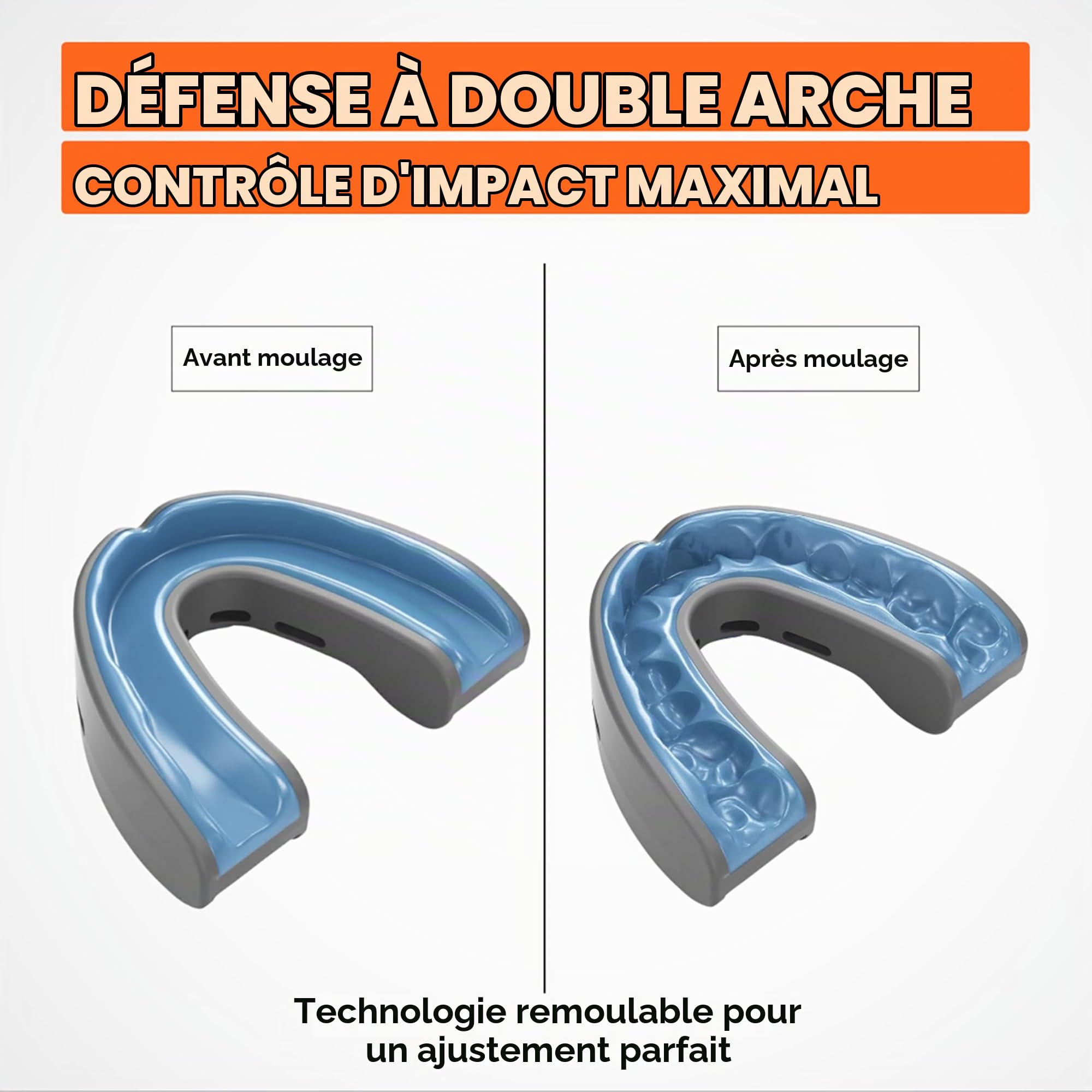 Shock Doctor Nano Double Fight Protège-Dents Mixte