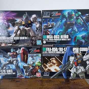 ガンプラ HG RMS-179 ジムII & MSA-003 ネモ 3種アソート RMS-179 ジムII (ガンプラ) - ホビーサーチ ガンプラ他