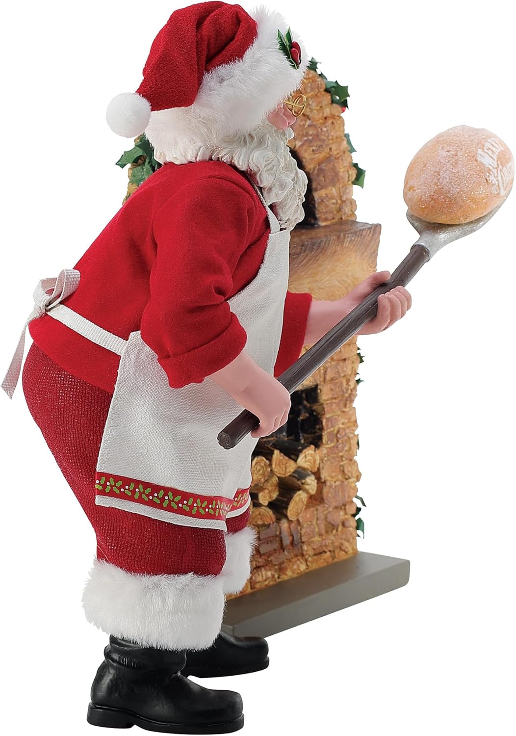 Department 56 Possible Dreams Bon Appetit Santa The North Pole Bakery Figurine Set, 10 Inch, Multicolor