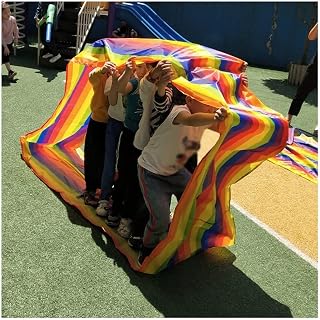 Team Building Games Run Mat, Adult Kids Party Games Color Rolling Run Mat, 4M/6M/8M/11M/20M (Size : Adult-11M//36FT)
