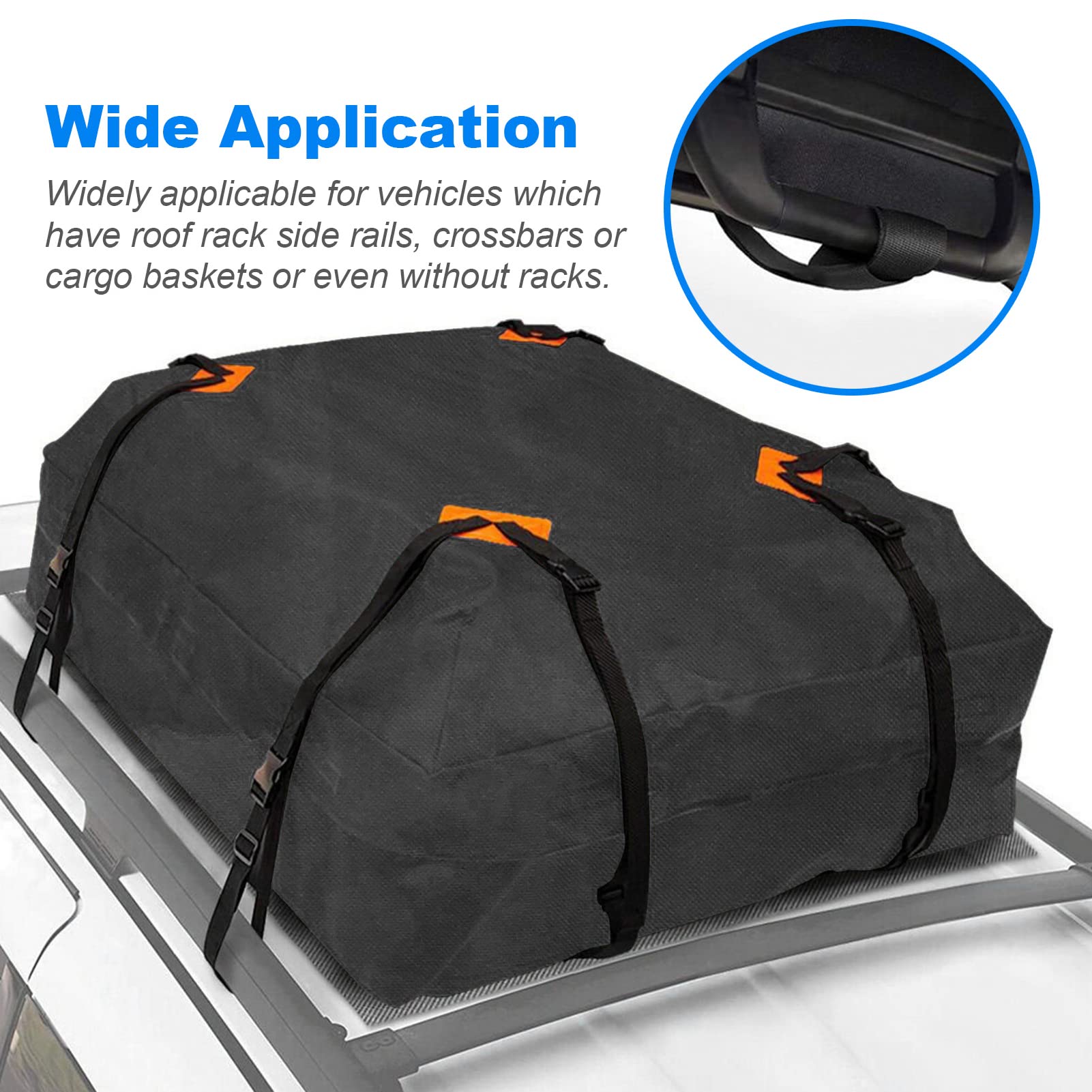 Cargo Bag Car Roof Cargo Carrier Universal Luggage Bag Storage Cube
