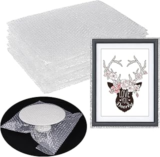 20Pack Clear Bubble Out Bags 16x20 inch, Bubble Pouches Wrap Bag Double Protection Shockproof Bubble Cushioning Wrap Bag for Packing, Shipping, Moving and Storage