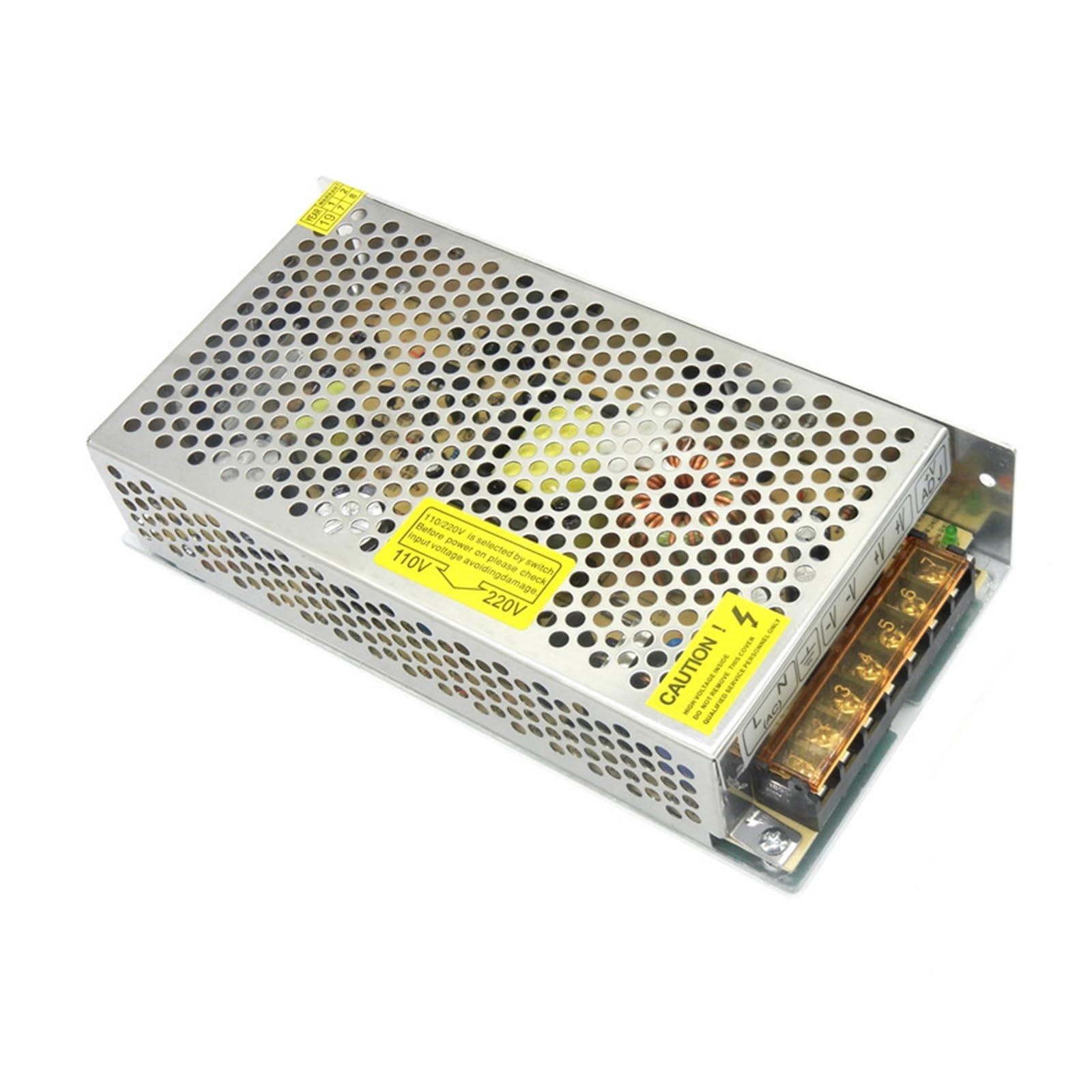 BRODEFUP 13.8V 140W 200W Switching Power Supply 10A 15A DC Transformer Regulated(10A 140W)
