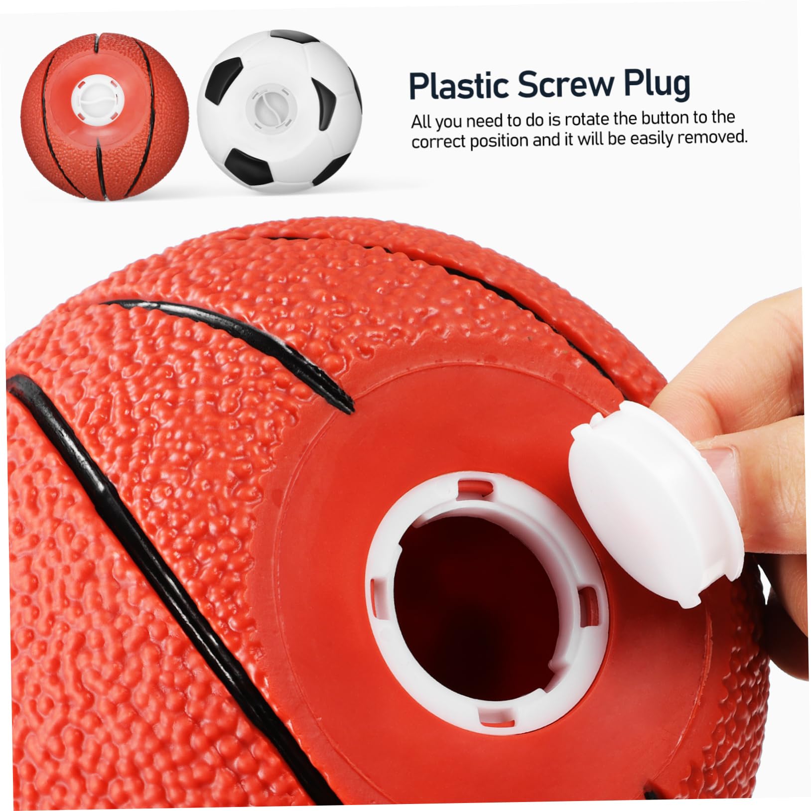 Salvadanaio Cartone 2pezzi Vinile Pallone Basket e Calcio | Formato Tascabile, Uso Casa e Compleanno, Idea Regalo per Bambini e Genitori