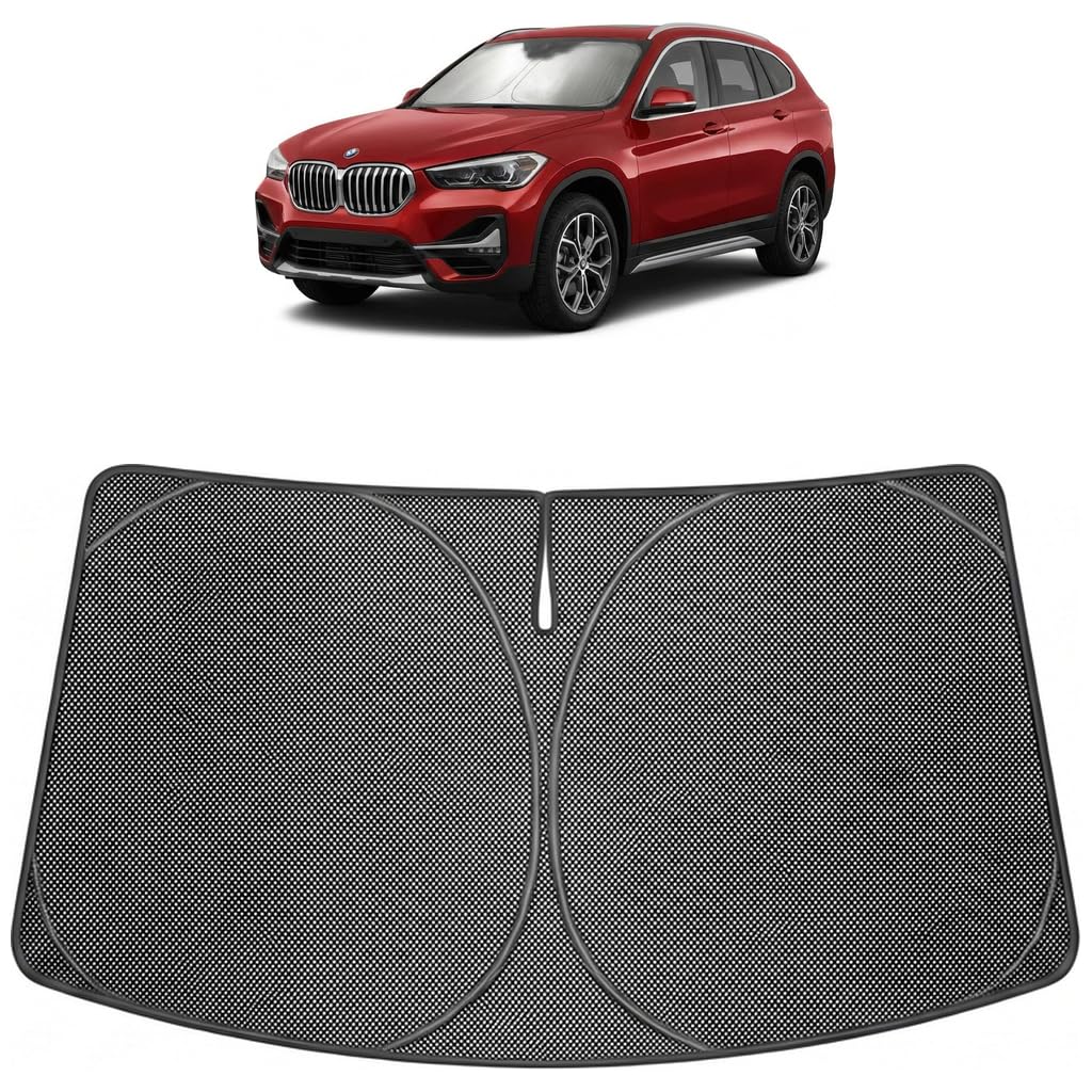 Proadsy Custom Fit 2023-2026 BMW X1 Windshield Sun Shade, Blocks Heat