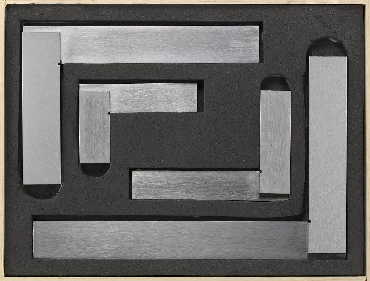Engineer Try Square Set 2, 3, 4 and 6 inch stainless steel finish pack of 4-image-44
