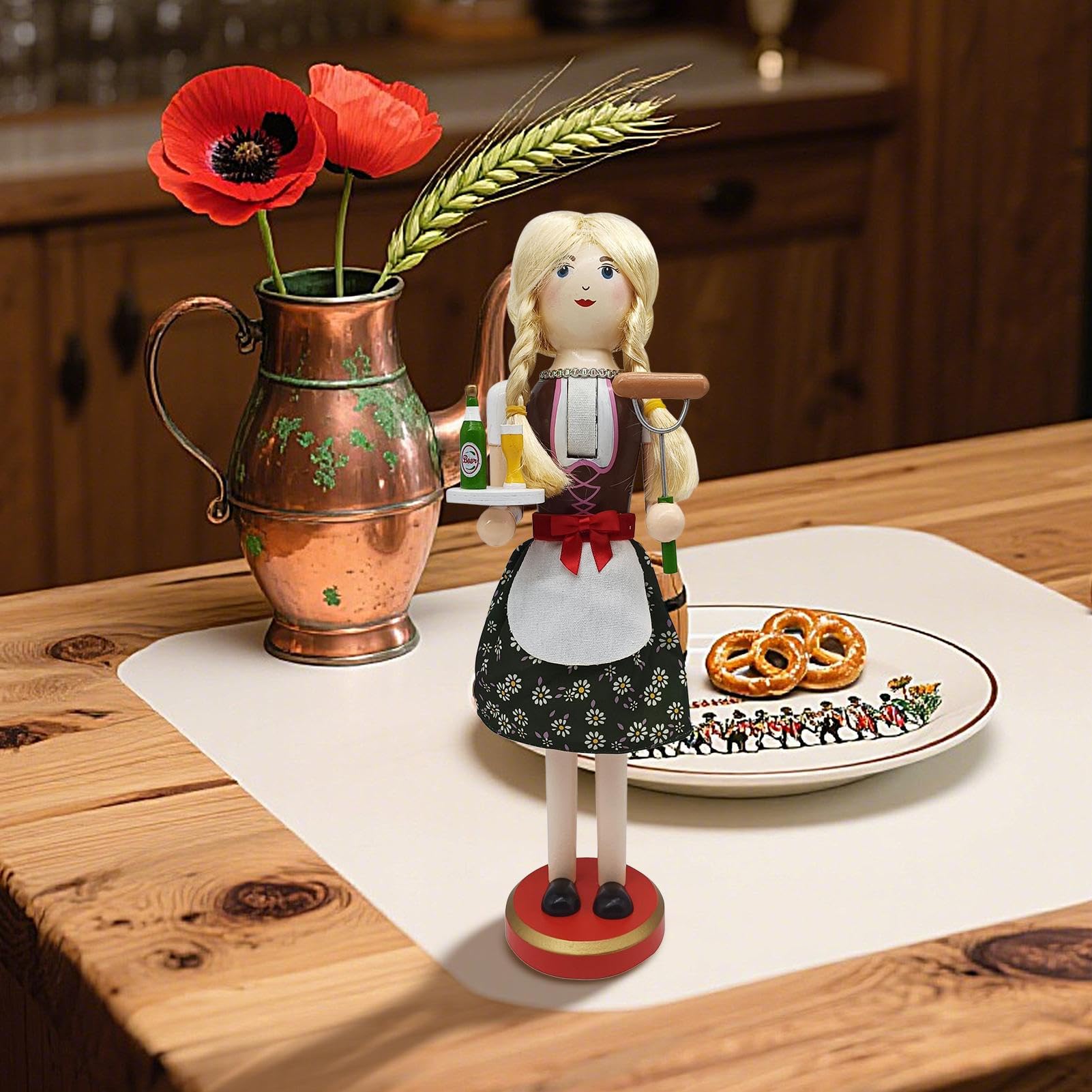 Figurines Casse-Noisettes Modèle festif Oktoberfest collection peint à la