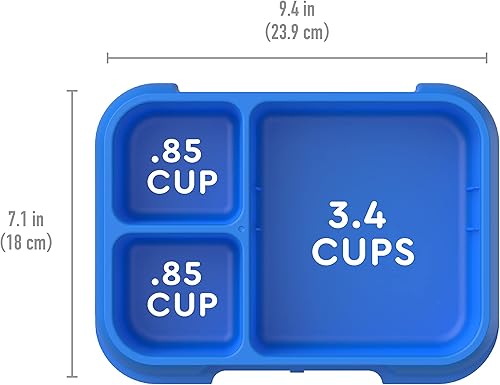 Miniatura 6 de Bentgo Bandeja y cubierta de repuesto Pop - Azul marinoChartreuse