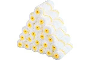 Bates Paint Roller Covers: 24-Pack for Seamless House Painting