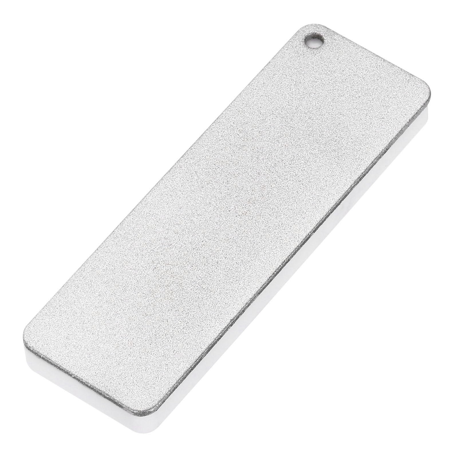 sourcing map Knife Sharpening Stone Whetstone 2 Side Grit 400/1000 Ceramic Diamond Sharpener Double Sided Portable Hand Sharpen Tools for Knives Scissors