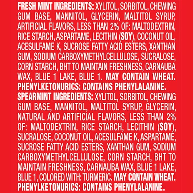 Mentos Chicle Sin Azúcar Sabor Menta, Pack de 10 Unidades miniatura 3