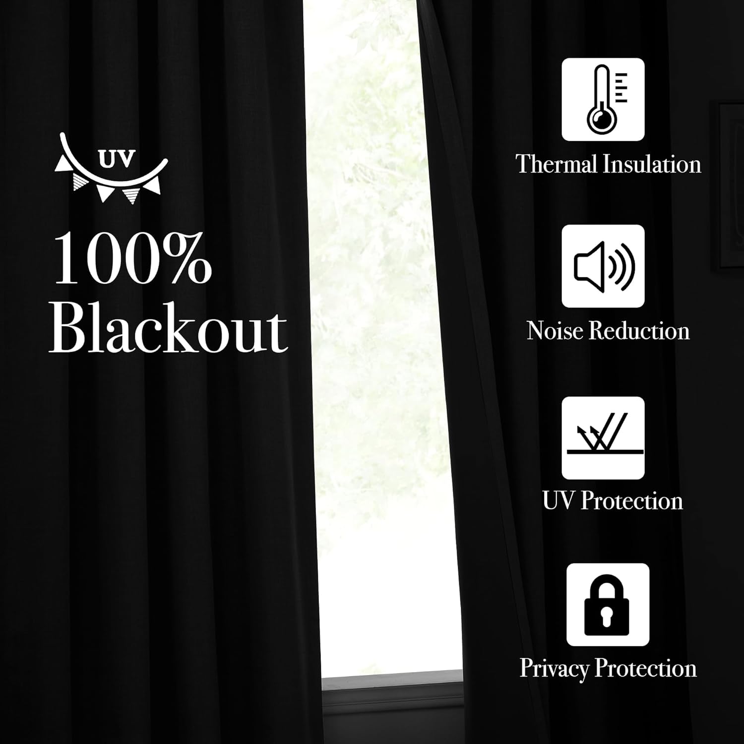 NICETOWN Faux Linen 100% Blackout Curtains 96 inches Long, Pinch Pleated Thermal Curtains Sound Proof Thick Window Treatments for Bedroom/Home Office, Charcoal Gray, W50 x L96, 2 Panels