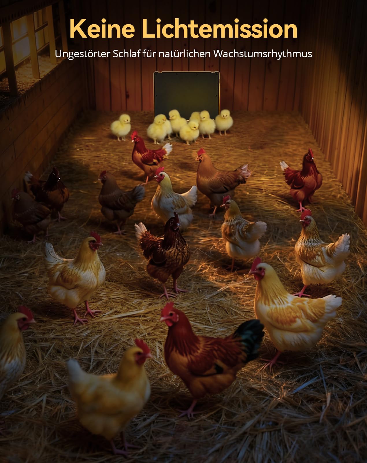 Wärmeplatte Küken mit Timer, 20℃-88℃ Temperatur Verstellbare, 40x30cm Heizung Hühnerstall, 200W Winter Heizplatte Wärmelampe für Hühner, Kaninchen, Klein Tiere, Geflügel Aufzucht