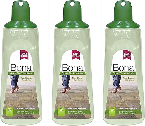 Bona Stone - Cartucho Limpiador para pisos de piedra, mosaico y laminado, 28,75 oz, SYNCHKG081574, 1
