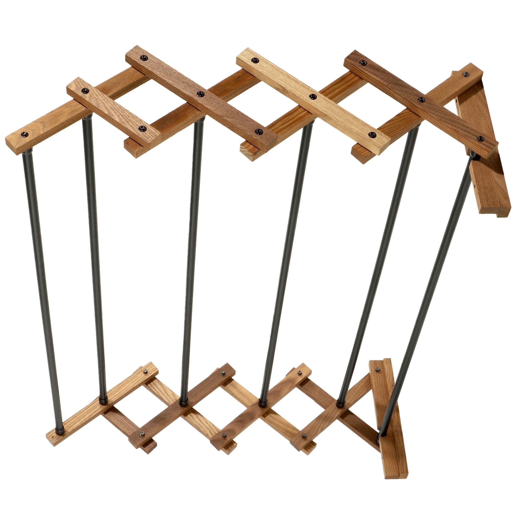 KADAX Tendedero Plegable de Pie Extensible, Acordeón (Pared de 63,5 x 85 cm)