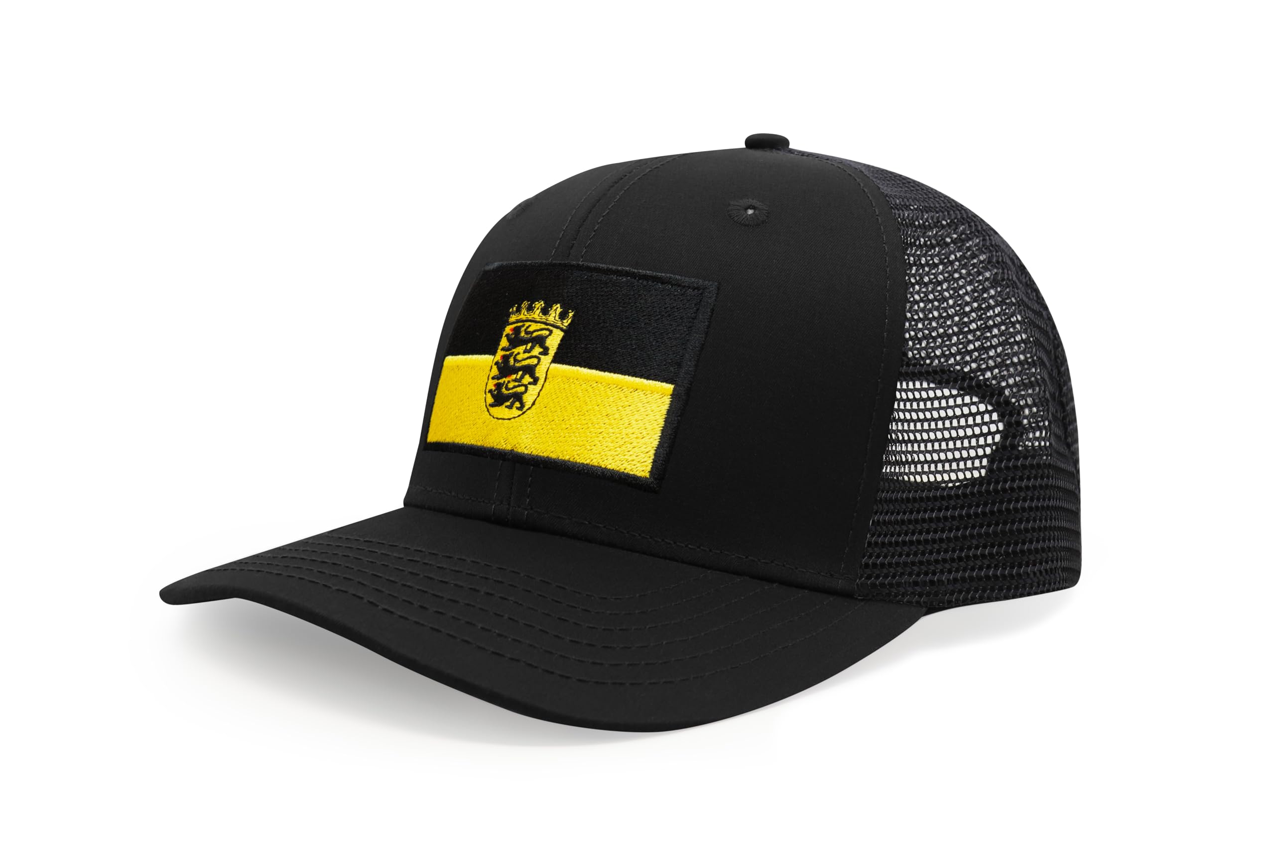 International Tie State Hat for Men and Women, Adjustable Snapback Trucker Baseball Cap with Embroidered Patch
