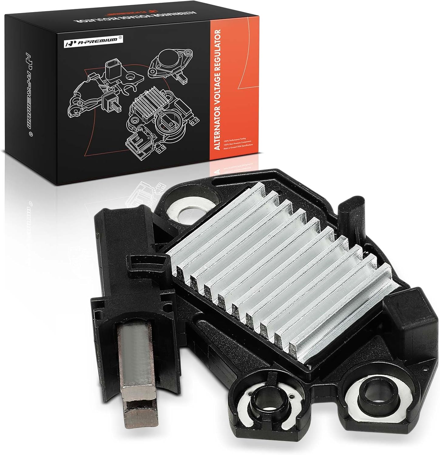 A-Premium Alternator Voltage Regulator Compatible with Mercedes-Benz W204 Series C250, R172 Series SLK250, 2012 2013 2014 2015, 1.8L, 14.3V B-Circuit 14.3 Vset