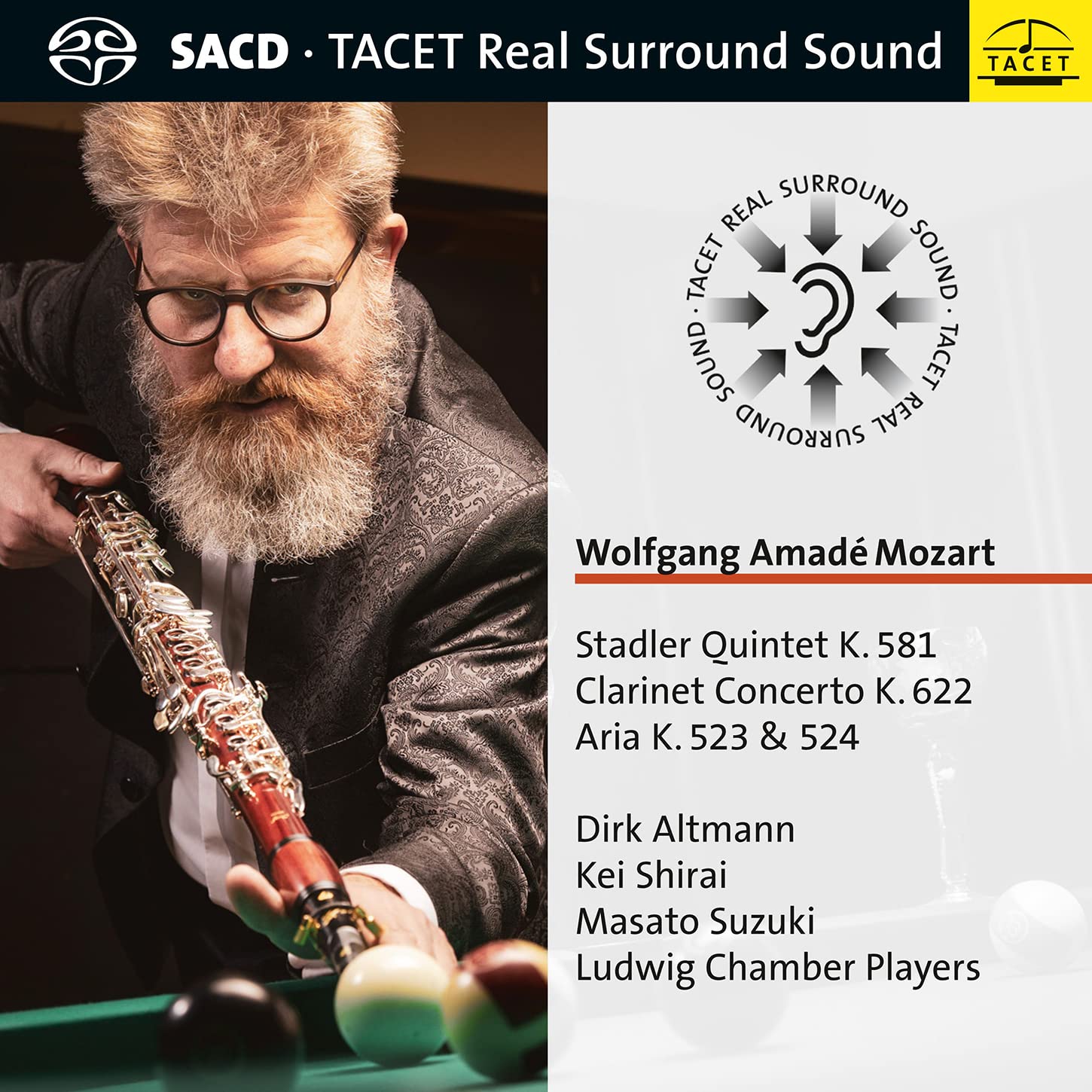 Wolfgang Amadeus Mozart: Stadler Quintet K.581, Clarinet Concerto K.622