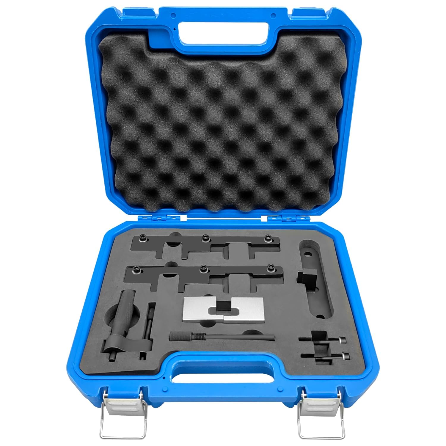 ZKTOOL Kit di strumenti di temporizzazione per allineamento albero a camme motore per Land Rover | Set di temporizzazione per modelli diesel TDV8 4.4L Range Rover & Sport. OEM JLR 303-1620, 303-1568, 303-1243, 303-1571.