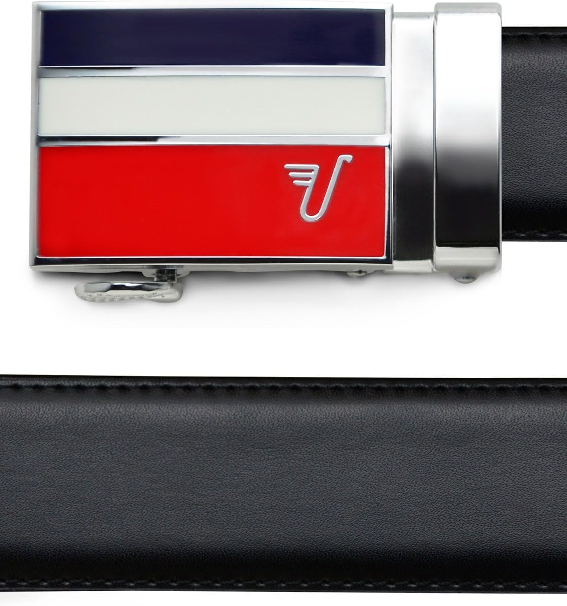 Mission Belt Men's Leather Ratchet Belt, 3Bar Collection - Image 3