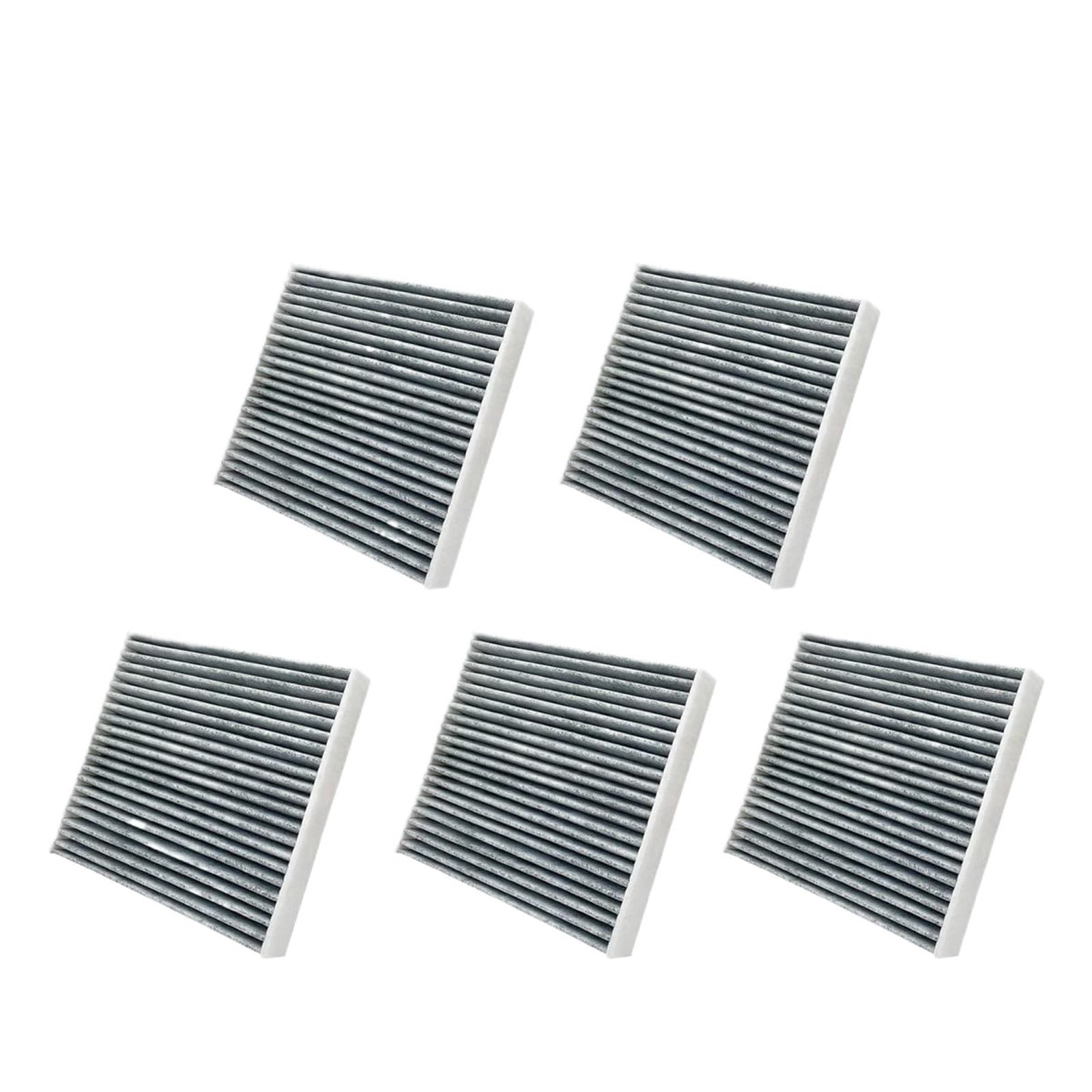Car Air Cabin Air Filters Fit For Toyota RAV4 2019-2024 Auto Filters Fiber CF12157 87139-0E040 87139-0R030 87139-26010 Car Cabin Air Filter(5pcs)