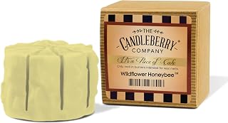 Candleberry Scented Honey Collection Candle Melts | Best Wax Melts for Candle Warmers | Scented Wax Melts | Cake Simmering Tart Melt (Wildflower Honeybee)