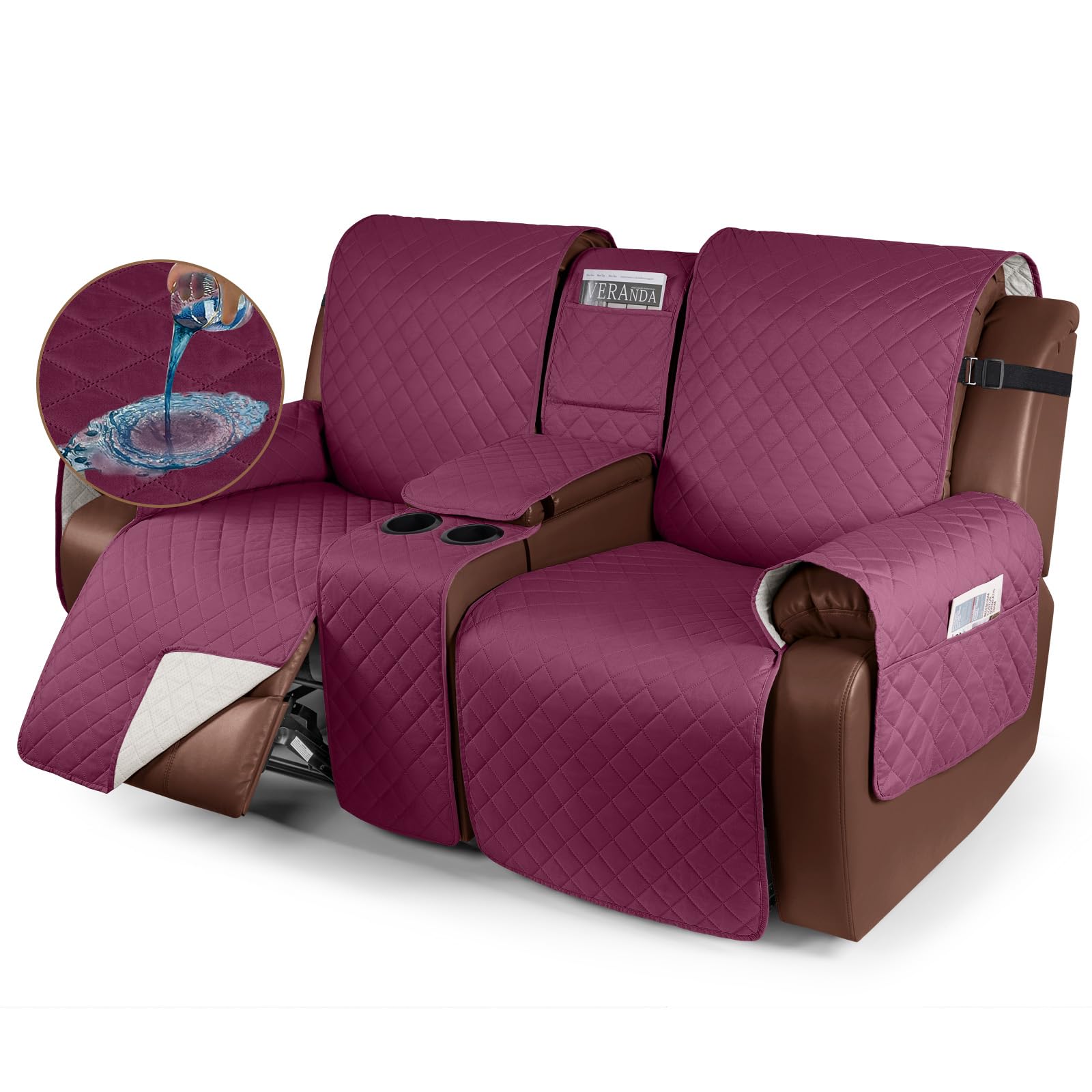 Waterproof Recliner Cover - Pet & Child Friendly -22