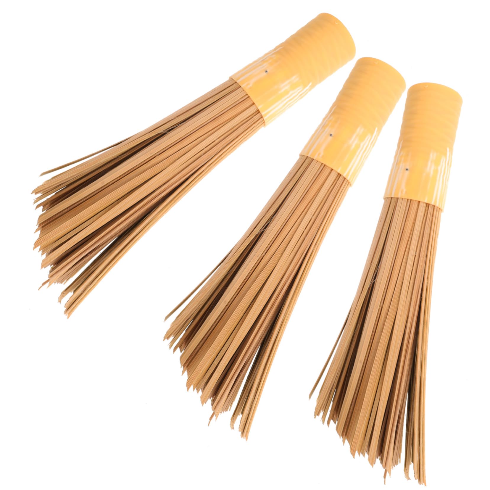 3piezas Cepillo De Limpieza Cepillo De Bambú para Platos para Ollas para Cocina para Lavar Ollas