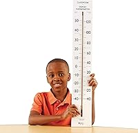 Vista 3 de Learning Resources Giant Classroom Thermometer