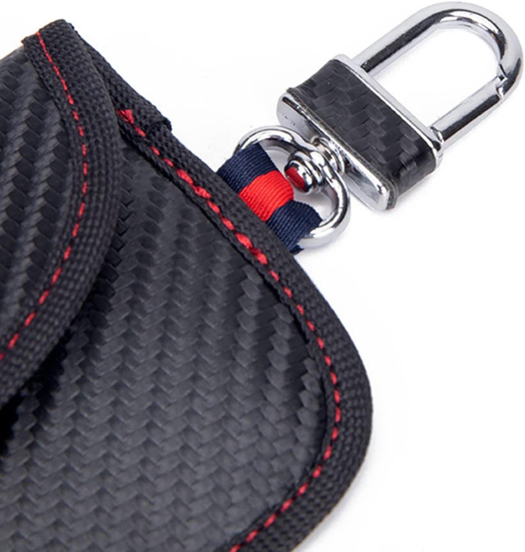 Disturbatore di Segnale, 1 Borsa Faraday, Custodia for Blocco Segnale RFID for Chiavi Auto, for for Anti-Hacking di Sicurezza for(2pcs)