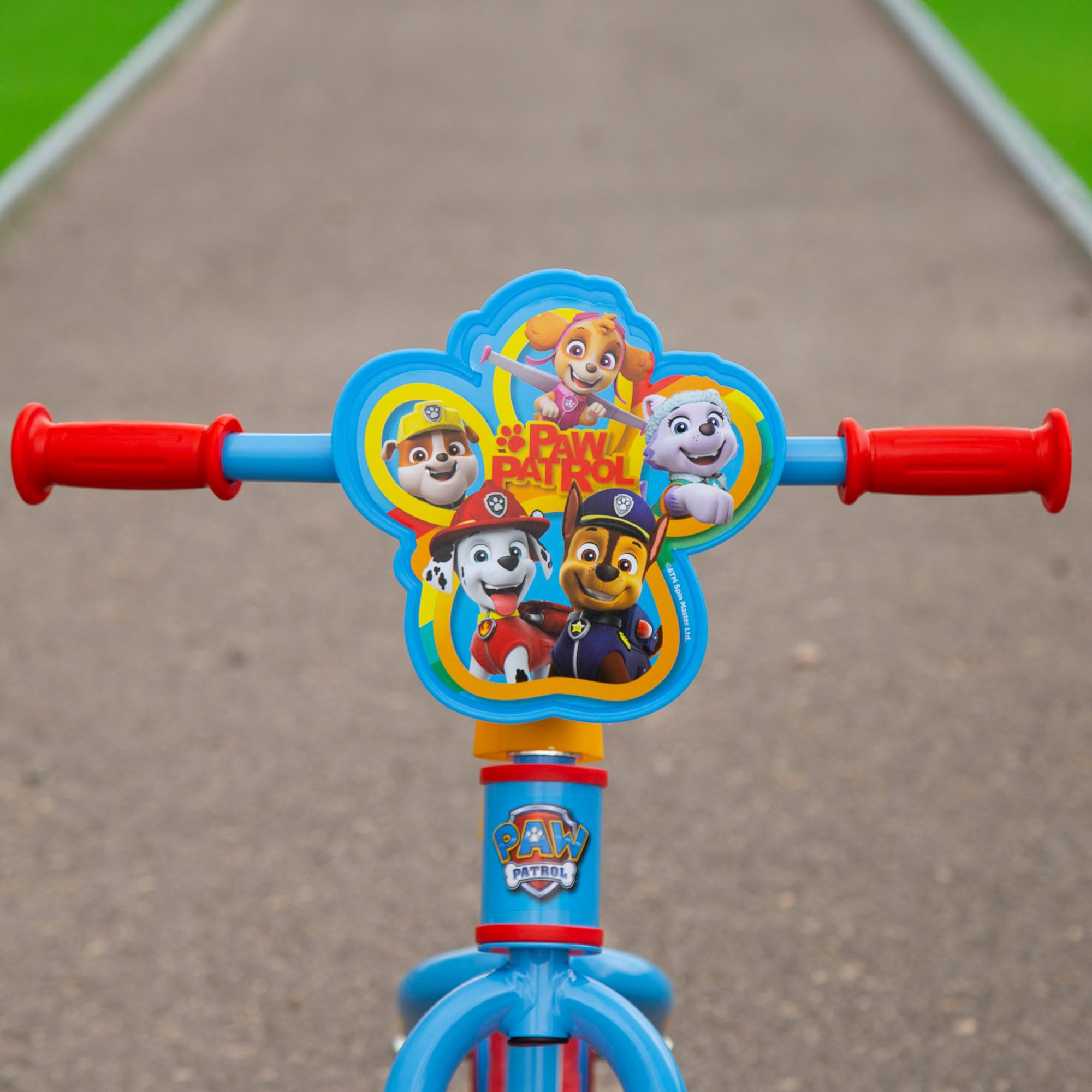 La Patrulla Canina Bicicleta sin pedales, 70x41x50 cm, Máx. 20 kg, Bici de equilibrio, Ruedas antipinchazos, Manillar y sillín regulables, Altura ajustable, Licencia oficial, +2 años (77751)