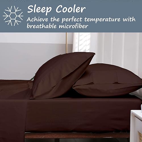 Miniatura 2 de Juego de sábanas de 72 x 75 pulgadas, tamaño King de 72 x 75 pulgadas, sábanas de microfibra prémium para caravanas, caravanas y remolques de viaje,