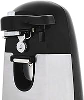 Vista 2 de Yaxa Basics - Abrelatas eléctrico 3 en 1, abridor de botellas y afilador de cuchillos, con cuchilla de acero inoxidable, soporte magnético