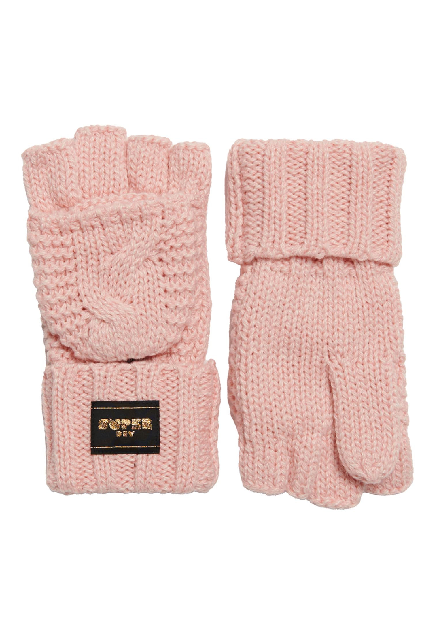 Superdry Women's Rose Cable Knit Gloves