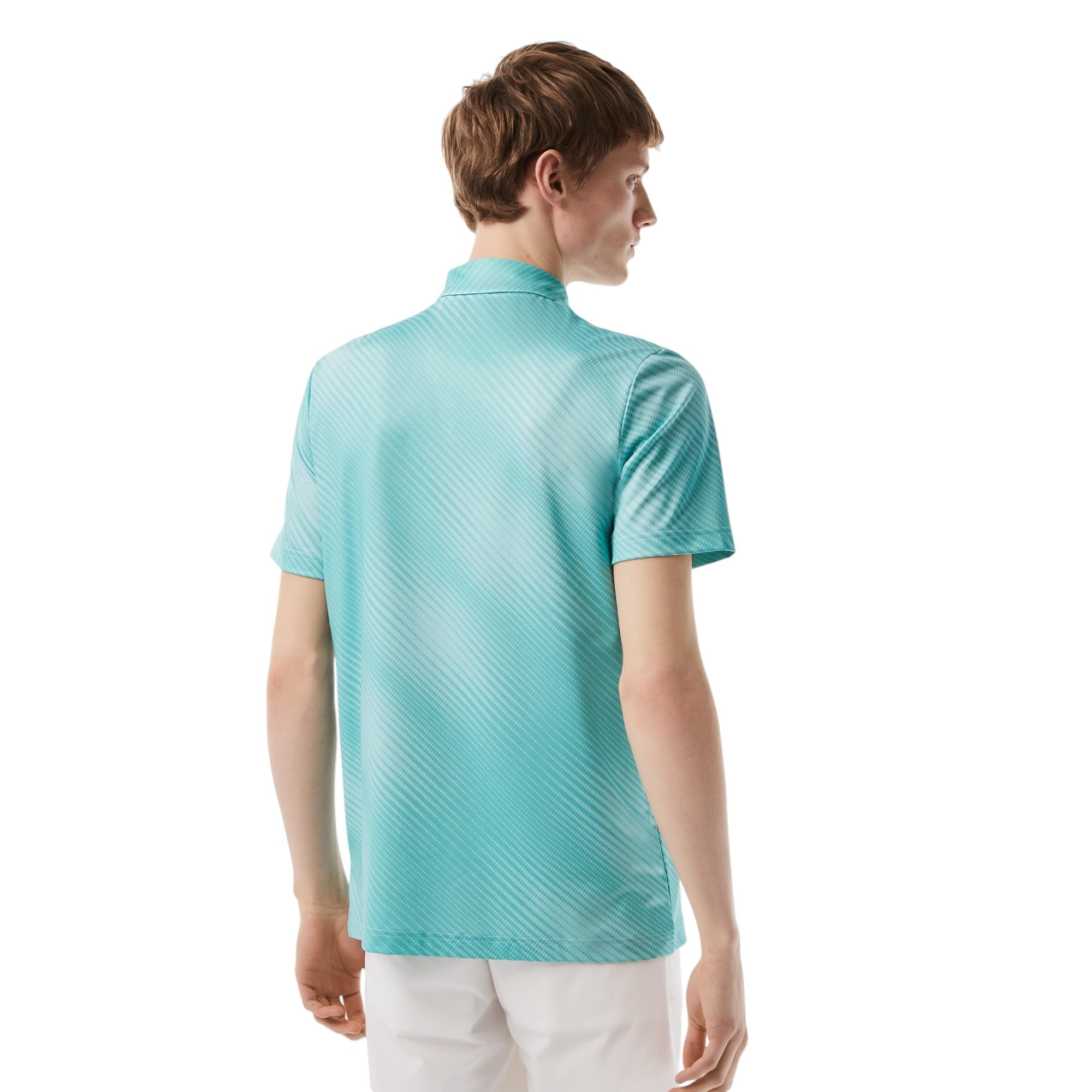 Lacoste Anti-UV Printed Golf Polo Shirt Polo da Golf con Stampa Anti-UV Uomo (Pacco da 1)